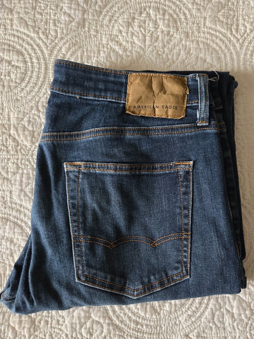 Men's American Eagle Straight Leg Flex Jeans (32" x 34")
